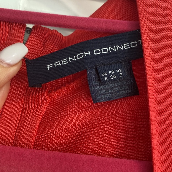 French Connection Body Con Dress. - Picture 3 of 8